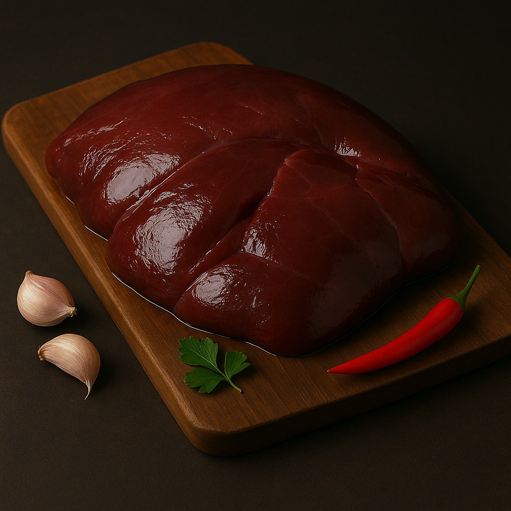 Свински черен дроб